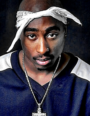 Rapper Tupac Shakur