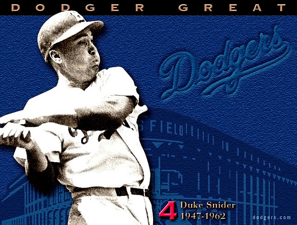 Duke Snider hits another one out of the park