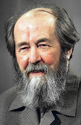 Dissident Alexander Solzhenitsyn