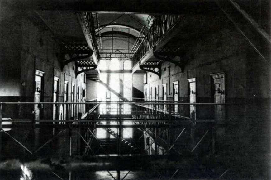 Spandau Prison interior