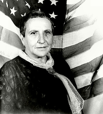 Writer Gertrude Stein