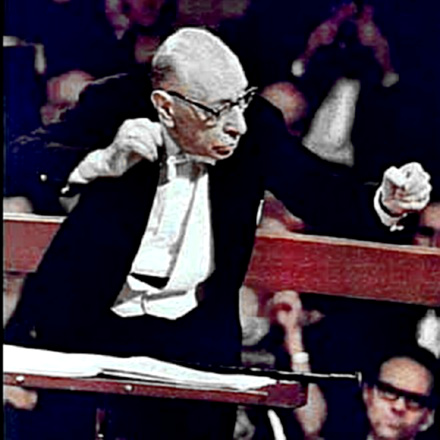Conductor Igor Stravinsky