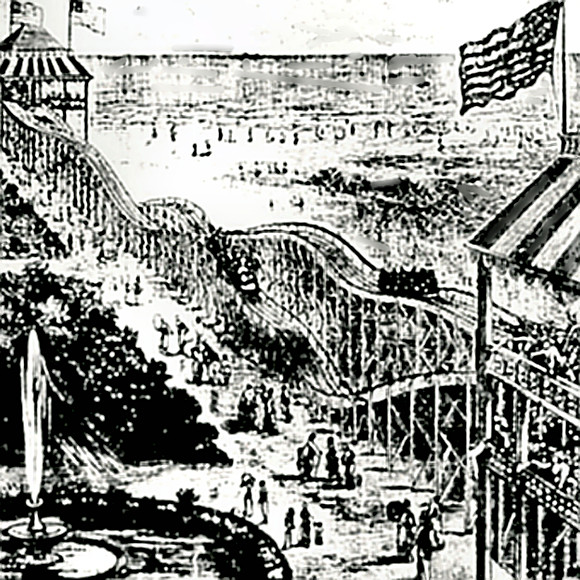 La Marcus Thompson's Coney Island Roller Coaster