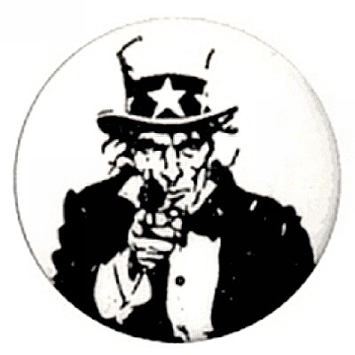 Uncle Sam really wants You button