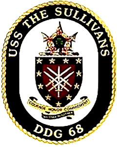 USS The Sullivans (DDG-68)- ship's patch