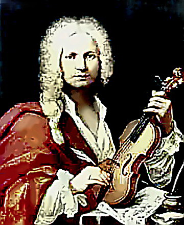 Violinist Antonio Vivaldi