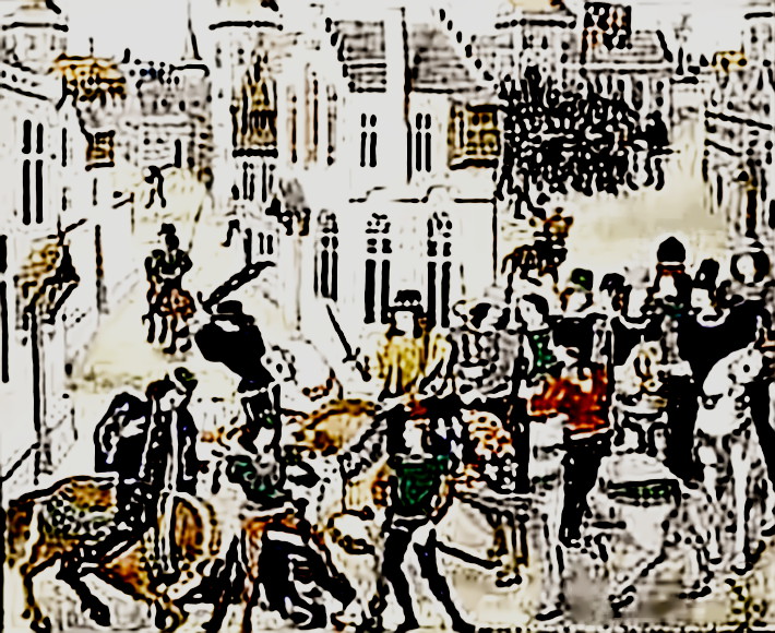 Wat Tyler murder in 1381