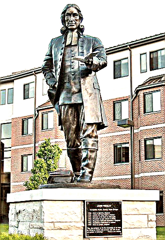 Statue of Minister John Wesley