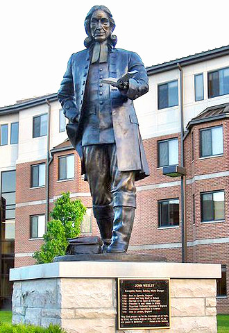 Statue of Minister John Wesley