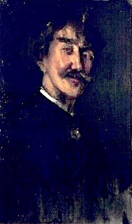 Painter James Whistler - Self Portrait