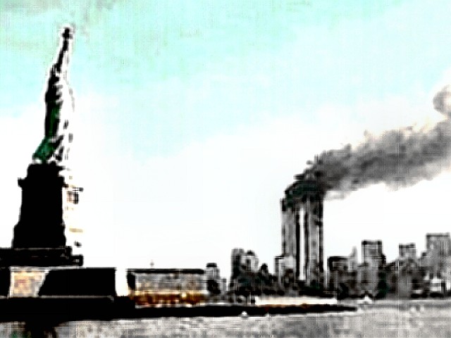 World Trade Center & Lady Liberty