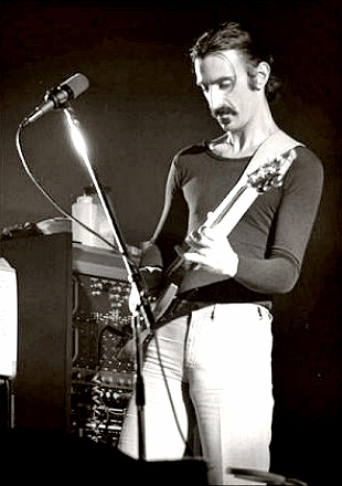 Singer Frank Zappa